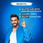NIVEA MEN Dark Spot Reduction Face Wash 100 g | With Ginko and Ginseng Extracts for Clean, Healthy & Clear Skin in Summer | 10 X Vitamin C Effect for Radiant Skin |For Dark Spot Reduction - Fast UK Delivery - Image 5