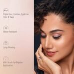 Swiss Beauty Waterproof Eyebrow & Gel Eyeliner 2 In 1 With Brush | Smudge Proof Gel Eyeliner And Eyebrow Definer Pencil | Shade- 01 Black, 7G - Fast UK Delivery - Image 4
