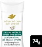 Dove Advanced Care Antiperspirant 48H Sweat and Odour Protection Coconut Water & Sweet Lime Scent with Pro-Ceramide Technology 74 g - Fast UK Delivery - Image 3