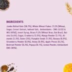 Bagrry's Crunchy Muesli With 30% Fruit & Nut Cranberries 375gm Pouch |34% Fibre Rich Oats|No Sugar infused Fruits|Real Fruits|Breakfast Cereal|Protein Rich|Cranberry Muesli - Fast UK Delivery - Image 6