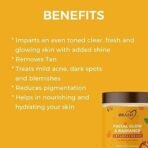 Oraah Facial Glow & Radiance Ubtan Facepack for Glowing Skin, Oil Control, Acne, Pimples, Detan, Blemishes, Pigmentation & Brightening - 100gm - Fast UK Delivery - Image 4