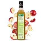 Nutriorg Organic Apple Cider Vinegar 250ml |Organic Himalayan Apples | Mother of Vinegar with Probiotics | Unfiltered & Unpasteurized | For Weight Management, Reduced Bloating, Healthy Skin & Hair - Fast UK Delivery - Image 3