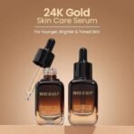 Swiss Beauty 24K Gold Lightweight Skin Care Serum | With Honey & Niacinamide | Reduce fine lines and wrinkles, gives radiant glow | For all skin types | 40ml - Fast UK Delivery - Image 3
