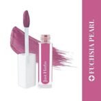 Just Herbs Ayurvedic Creamy Matte Long Lasting Liquid Lipstick, Lightweight & Hydrating Lip Colour with Liquorice & Sweet Almond Oil - Fuchsia Pearl - Fast UK Delivery - Image 3