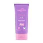 Aqualogica lluminate+ Dewy All Skin Type Sunscreen Spf 50+ Pa+ With Wild Berries&Alpha Arbutin - 80 G Protection Against Uva/B&Blue Light Protection Fragrance-Free For Luminous&Sun Protected Skin - Fast UK Delivery