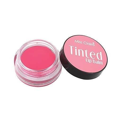 uk41HYTpeJmJL-1-1.jpg Miss Claire Semi-Glossy Tinted Lip Balm 01- Pink, 3 Grams - Fast UK Delivery - Image 1