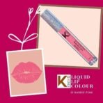 KINDED Liquid Lip Colour Vitamin E Enriched No Transfer Waterproof Long Stay Lipsticks Lip Gloss Set for Girls Women (Pack of 2, 6 ml each, Matte Finish, Shades Barbie Pink & Brown Temptation) - Fast UK Delivery - Image 5