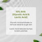 mCaffeine 10% AHA - Glycolic Acid & Lactic Acid Body Wash | Body Wash Shower Gel for Dark Spots & Dark Patches | Helps Improve Rough, Bumpy & Strawberry Skin | For Men & Women - 200ml - Fast UK Delivery - Image 4