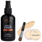 MILA Beaute Makeup Fixer |Makeup Setting Spray | Dermatalogically Tested 75ml Conceal It Pot Concealer For Face Makeup | Shade - (Rich Vanilla, 4g) - Fast UK Delivery - Image 2