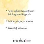moha: Herbal Hair Conditioner with Aloe, Jojoba Oil, Almond Oil and Wheat Germ Oil for Soft, silky smooth, tangle-free hair - 200ml (Pack of 1) - Fast UK Delivery - Image 7