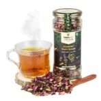 Hamiast Kashmiri Shahi Qawah (Kahwa) Green Tea With Saffron, Authentic And Traditional Blend,Without Sugar,Loose Leaves, 100 Grams Serves 50 Cups - Fast UK Delivery - Image 2
