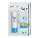Dove Hydro Nourishing Lip Care Balm, 24 hours Hydration, 4.8g (Pack of 2) - Fast UK Delivery