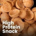 Organic Bites Roasted SOYA Cups Katori Healthy Snacks | Masala Flavour I Namkeen & Evening Party Munch Anytime Crunchy Katori Snack -400 gm - Fast UK Delivery - Image 3