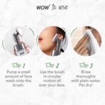 WOW Skin Science Charcoal Foaming Face Wash | Built in Brush for Deep Cleansing | All Skin Types | Fresh, Clear Skin | Paraben & Sulphates Free | For Women & Men | 150 ml - Fast UK Delivery - Image 7