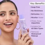 Hilary Rhoda Quick Swipe Bi-Phased Makeup Remover | Removes Waterproof Makeup | With Aloe Vera & Witch Hazel Extract | Water + Oil Formula | 100ml - Fast UK Delivery - Image 6