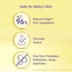 Himalaya Head to Toe Baby Wash with Pure Cow Ghee 100ml | ph 5.5 | Aloe vera | Soap free | Safe for newborns | For baby's sensitive skin from day 1 | No Parabens | No Phthalates | No Sulphates | Pediatrician evaluated - Fast UK Delivery - Image 7