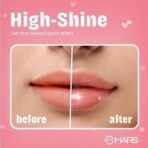 Mars Premium Candylicious Sheer Lip Gloss for Women | Hydrating & High Shine | Lightweight | Non-Sticky | Enriched with Vitamin-E, Hyaluronic Acid & Avocado Ester (4.0ml) (10-FUJI GUM)-SH7711 - Fast UK Delivery - Image 6