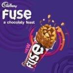 Cadbury Fuse Peanut & Caramel Filled Chocolate Bar, 43 Gram - Fast UK Delivery - Image 3
