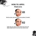 Glam 21 HD Dense Mascara, With Petite Brush, Thermal Sensitive Technology, Smudge Proof, Water Proof, Voluminous Eyelashes, 16 Hours Long-wear (Black) - Fast UK Delivery - Image 6