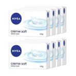 Nivea Creme Soft Soap, 125 gm (2 x Pack of 4) - Fast UK Delivery - Image 2