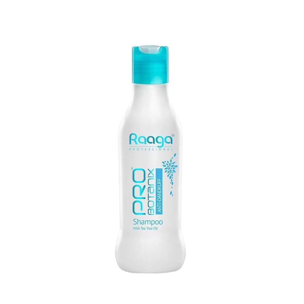 uk41Ic9BcQg0L-1-1.jpg Raaga Professional Pro Botanix Anti-Dandruff Shampoo with Tea Tree Oil (200 ml) Reduces Itchiness & Flaking, Prevents Dryness | Suitable For Men and Women - Fast UK Delivery - Image 1