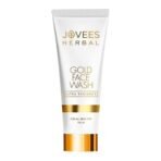 Jovees Herbal Ultra Radiance Gold Face Wash Gives Clear, Nourished & Hydrated Skin, Reduce Dark Spot And Improves Skin Texture | For All Skin Types 100ml - Fast UK Delivery