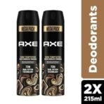 Axe Dark Temptation Men's Deodorant, Long Lasting Deodorant Spray For Men With An Irresistible Scent 215ml, Pack of 2 - Fast UK Delivery - Image 3