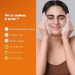 WOW Skin Science Brightening Vitamin C Face Wash | All Skin Types | Glowing Bright Skin | Refreshing | Paraben & Sulphates Free | Face Wash for Women & Men | 50 ml - Fast UK Delivery - Image 5