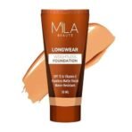 MILA Beaute Longwear Weightless Foundation | Liquid Foundation | Shade - (204 Soft Beige, 30ml) Longwear Weightless Foundation | SPF 15 & Vitamin E | Shade - (303 Coffee Toffee, 30ml) - Fast UK Delivery - Image 3