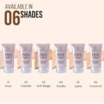 Glam 21 BB Cream, Longlasting Oil Free Sun Protection Formula with SPF 30, Lightweight, Non Greasy Creamy Texture for All Skin, 40g - Shade-05 - Fast UK Delivery - Image 5