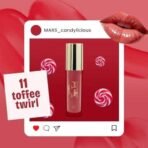 Mars PREMIUM Candylicious Sheer Lip Gloss for Women | Hydrating & High Shine | Lightweight | Non-Sticky | Enriched with Vitamin-E, Hyaluronic Acid & Avocado Ester (4.0ml) (11-TOFFEE TWIRL SH-7711) - Fast UK Delivery - Image 4