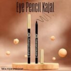 Fashion Colour Super Gliding Kajal | Kajal Black Waterproof Smudge Proof | Long Lasting | High Intensity | Creamy | Jet Black | One Stroke Smooth Application | 24 Hr Long Stay | Kohl-Black (1.2g) - Fast UK Delivery - Image 3