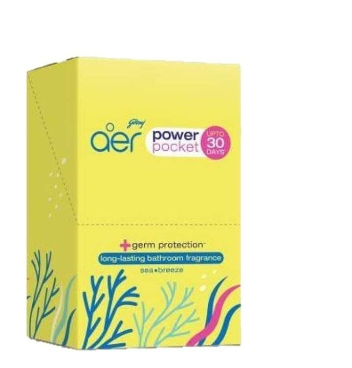 uk41J1zSQyB2L-1-1.jpg Godrej Aer Sea Breeze Blocks (6 x 1.67 g) - Fast UK Delivery - Image 1