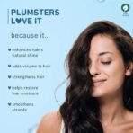 Plum Coconut Milk & Peptides Shampoo for Dry & Frizzy Hair | Provides 22X Shiny & Softer Hair | Paraben-Free | Hair Shampoo for Women & Men | for Straight, Wavy & Rough Hair | pH Balanced | 500ml - Fast UK Delivery - Image 3