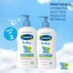 Cetaphil Baby Daily Lotion, Shea Butter, 400 ml, Pack of 2 - Fast UK Delivery - Image 3