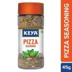 Keya Pizza Seasoning | All Natural & Healthy Spice Blend for Pizza, Pasta & More | Glass Bottle | Premium Herbs and Spices | Contains Freeze dried herbs| Export Quality | No Preservatives | The rich aroma that lasts | 45g - Fast UK Delivery - Image 4