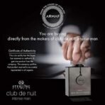 Armaf Club de Nuit Intense Man Limited Edition Liquid Eau De Parfum, 105ml Premium Long-Lasting Fragrance For Men, Ideal For Gifting - Fast UK Delivery - Image 6