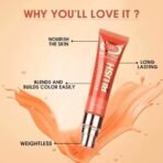 FASHION COLOUR Studio Finish Flushed Blush | Natural Radiant Cheek Colour | Velvet Finish | Creamy Texture | Blends Easily | Available in 6 Shades | Long-Lasting, Smudge Proof | (Beige, 15ml) - Fast UK Delivery - Image 4