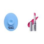 Glam 21 Silicone Face Cleanser Scrubber (Small) Long Lasting Non-Transfer Lipstick|Creamy Matte Formula - 2.8gm|Wild Magenta-17 - Fast UK Delivery