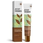 Just Herbs Nourishing Under Eye Gel Creme for Dark Circles, Eye Puffiness, Fine Lines & Wrinkles with Green Tea & Carrot Seed -For Men & Women 20 gm - Fast UK Delivery - Image 2