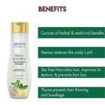 Jovees Herbal Thyme & Tea Tree Anti Dandruff Shampoo | With Tea Tree, Thyme & Lemon Extract | For All Hair Type | Prevents Dandruff & Dry Scalp- 300m - Fast UK Delivery - Image 7