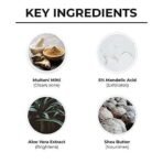 Dr. Sheth's Multani Mitti & Mandelic Acid Face Mask for Glowing Skin | Oil Control, Tan Removal & Skin Brightening | Suits All Skin Types | Men & Women | 50 g - Fast UK Delivery - Image 4
