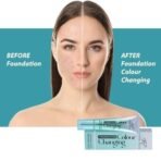 Fashion Colour Color Changing Foundation | Infused With Hyaluronic Acid | Radiant Skin | Flawless Color Changing With Satin Finish, Makeup Base, Long Lasting Waterproof Liquid Foundation For Face Makeup (IVORY, 40g) - Fast UK Delivery - Image 5