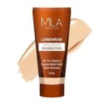 MILA Beaute Longwear Weightless Foundation | Liquid Foundation | Shade - (201 Natural, 30ml) & (204 Soft Beige, 30ml) - Fast UK Delivery - Image 3