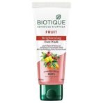 Biotique Fruit Brightening Face Wash, 50ml - Fast UK Delivery - Image 2