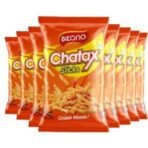 Bikano Chatax Masala Sticks 100g (Pack of 8) - Fast UK Delivery - Image 2