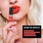 Fashion Colour Kissproof Lip Glaze Lipstick | Upto 12 Hours Stay | Velvet Texture | Non Transfer Lipstick Waterproof | Highly Pigmented | Lipstick For Women | 7g (Little Tamed) - Fast UK Delivery - Image 3