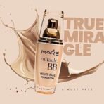 MARS Light Weight Bb Primer Base Matte Full Coverage Foundation Cream For Normal Skin(Ivory-101, 60 Ml), Pack Of 1 - Fast UK Delivery - Image 3
