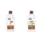 Just Herbs Saffron + Malai Nourishing Body Milk Lotion- 300ml & Just Herbs Body Lotion For Dry Normal & Combination Skin Nourishing Body Milk With Coconut + Almond - 300ml Combo - Fast UK Delivery