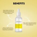 Jovees Herbal 5% Glycolic Acid Brightening Serum With 5% Niacinamide Yuzu Lemon & Hyaluronic Acid | Improves Skin Texture & Uneven Skin | For All Skin Types | 30 ml - Fast UK Delivery - Image 6